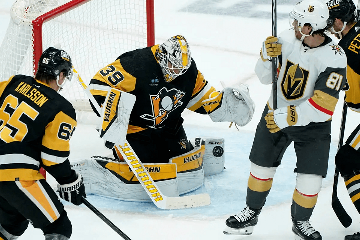 Pittsburgh Penguins behåller förstaplatsen efter att ha besegrat Vegas Golden Knights